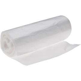 PRO SOURCE Clear 9 Micron HDPE Hospitality Trash bags: No Drawstring, 30 Gallon (Pack of 500 Bags)