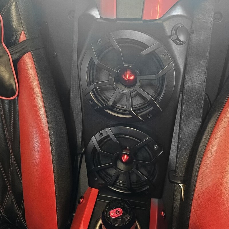 KUAFU Waterfall Speaker Pod Compatible with 2015-2019 Polaris Slingshot All