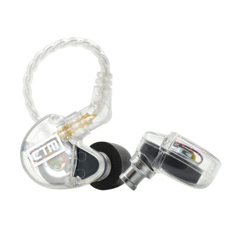 CTM CE110 In-Ear Monitor Headphones + Keepdrum Polishing Cloth