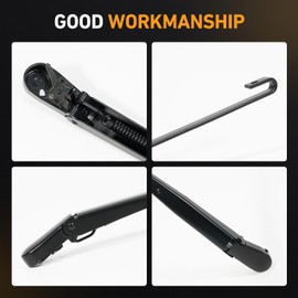 Kozlira 1 Pair Windshield Wiper Arm Compatible with Ford F-150 2004-2014#Replace 9L3Z-17527-A 42937 9L3Z-17526-A 42992 (Front Left + Front Right)