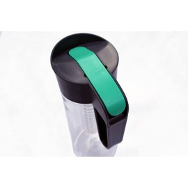 Cucina Sana Carafe with Fruit Insert, 2 L, Water Carafe with Lid and Insert, Infused Water Pitcher Made of Tritan, 100% BPA-Free, Dishwasher Safe (Mint)