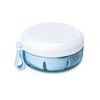Denture cup, Definitely No-Leak Denture Bath Box for Traveling Perfectly,