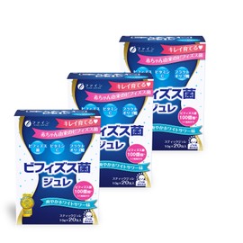 Fine Japan Bifidobacterium Jelly Bifidobacteria (BR-108), 10 Billion Bifidobacteria (BR-108), Formulated with Vitamin C, Made in Japan, 20 Packs (1 to 2 Packs Per Day) Set of 3