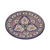 Ceramic Plates Moroccan Handmade Appetizer Tapas Serving Decorative 10 inches