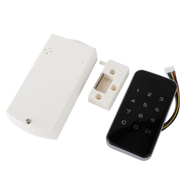 Electronic Cabinet Lock ABS Smart Digital Touch Keypad Coded Password