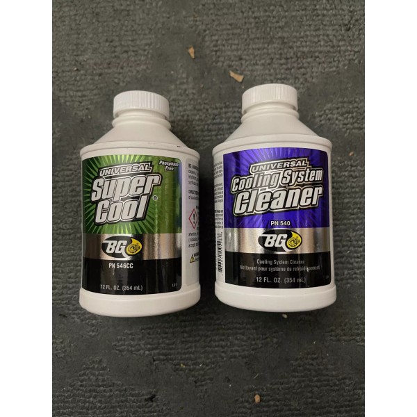 BG Universal Cooling System Cleaner & BG Universal Super Cool