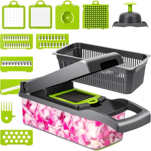 Does not apply 11-in-1 Veggie Chopper Slicer Cutter – Onion