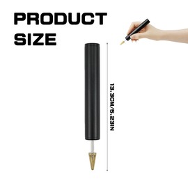 UPIQNG Leather Edge Dye Pen Leather Edge Printing Tool DIY Leather Top Edge Oil Pen Leather Dye Paint Roller Leather Printing Pen Leather Edge Dye Applicator,Black