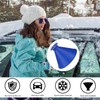 Taicols Pack of 2 Car Ice Scraper Round, 360 Degree