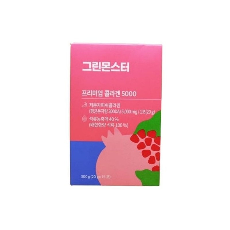 Green Monster [Danbi] Green Monster Premium Collagen 5000 15 packets