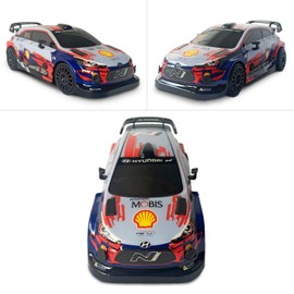 Mondo Motors, Hyundai I 20 WRC, model in scale 1:28, speed up to 8 km/h, toy car for children - 63669