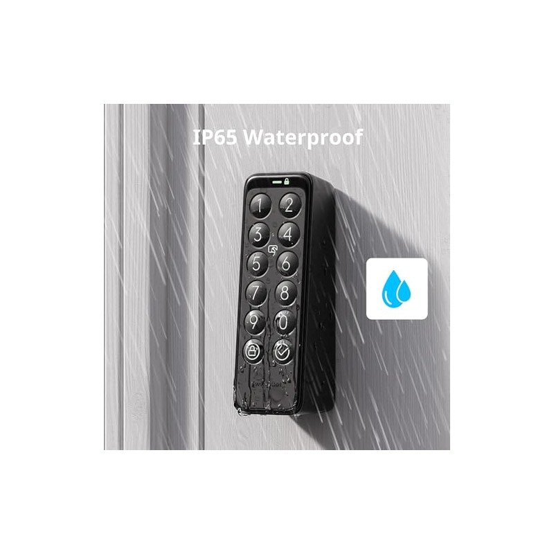 SwitchBot Keypad Touch Smart Keypad with Fingerprint Sensor, NFC Card