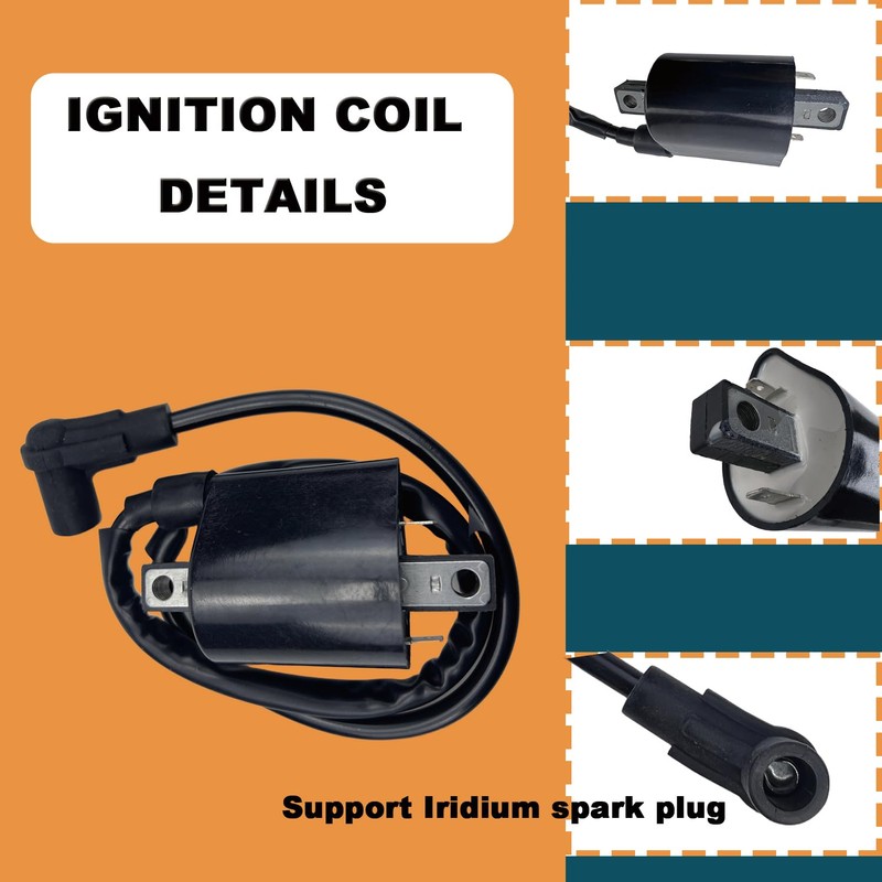 J38-82310-20-00 Ignition Coil &CDI Box &Voltage Regulator with Spark Plug