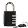 FJM Security SX-575 Locker Combination Padlock with Key Override and Code Discovery