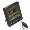 Indoor Temperature Humidity Gauge Clock Large Screen Electronic Digital Display