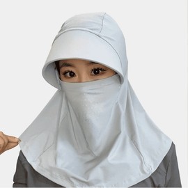 360-Degree Perfect UV Protection Cooling Balaclava Cap for Riding & Hiking Cooling Cap Balaclava Black 3ea