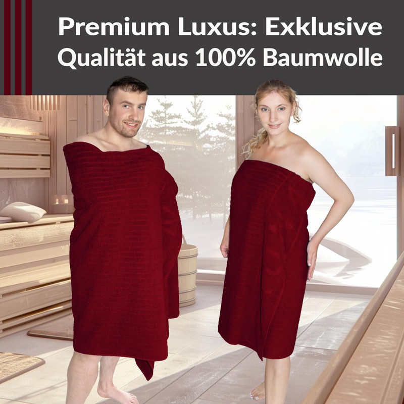 Lashuma Robin Men's Sauna Towel 85 x 200 cm Copenhagen