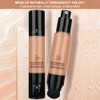 ROLANJONA Fullerene Bubble Moisturizing Makeup Primer Skin Brightening Concealer Make
