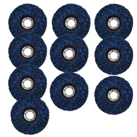 10 Pcs Clean & Strip Discs 4-1/2 x 7/8 Stripping Wheel Easy Strip for Angle Grinders