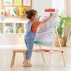 Hape Standing Flip Flat 2 Sided Kids Artwork Easel with