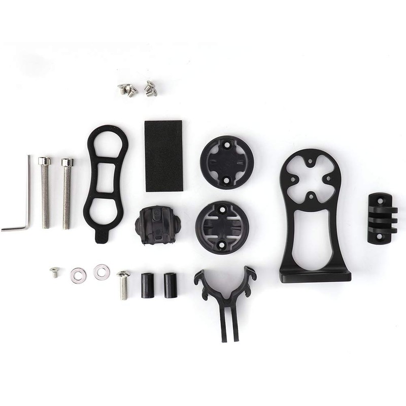 Bicycle Computer Mount Front Combo Bicycle Computer Bracket Stem Extension