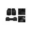 Tapetes Negros 3 Piezas Chevy Silverado 1500 2006 Negro