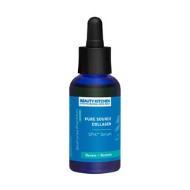 Beauty Kitchen - Seahorse Plankton SPI Pure Source Collagen Serum 30ml - Anti Aging & Hydrating Collagen Serum - Supports Skin Barrier - Keeps Skin Plump/Firm - Vegan/Cruelty Free