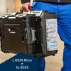 L-BOXX Micro - Transparent, Stackable Small Parts Box - Sorting