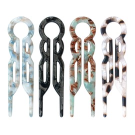 Luxe 3.54in Hair Pins (4-Pack) - Customer-Approved Size Hair Accessories for Women | Snug Fit for Thin to Thick Hair