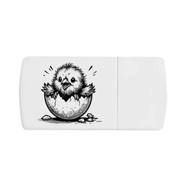 'Baby Chick Hatching' Pill Box with Tablet Splitter (PI00032326)