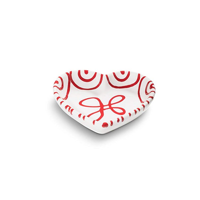 GMUNDNER KERAMIK Heart Bowl Size L 8.8 cm x W