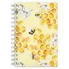 RNKVERLAG 46816 Notebook with Index A-Z Honey in DIN A6