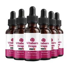 Unbranded Vitaburn Drops Advanced Formula Supplement for Fitness Support (6 Pack)