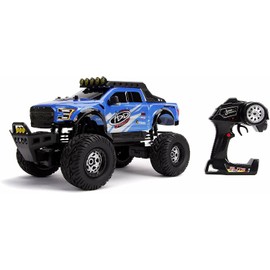 Jada Toys Just Trucks 2017 Ford F-150 Raptor Elite 4x4 RC, Blue, 31090