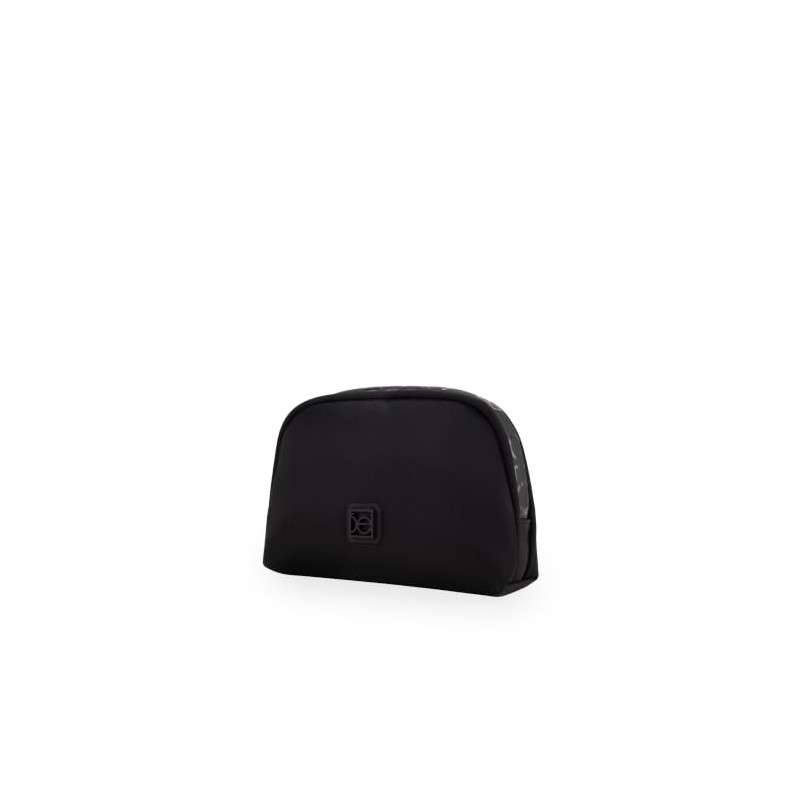 CLOE Cosmetiquera Cierre Sencillo Mediana color Negro Para Mujer