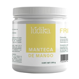 Manteca de Mango 250 g | Hidratación Profunda sin Sensación Grasa | Elasticidad Anti Estrías | Calma Zonas Secas | Cuidado Capilar Antifrizz