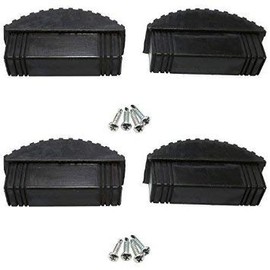 Henry’s Replacement Rubber Feet for Youngman Box Ladders (Pack of 4). High Density Solid Feet Fit Any Youngman Box-Frame Ladders. Cut to Size (Max Width 84mm.)