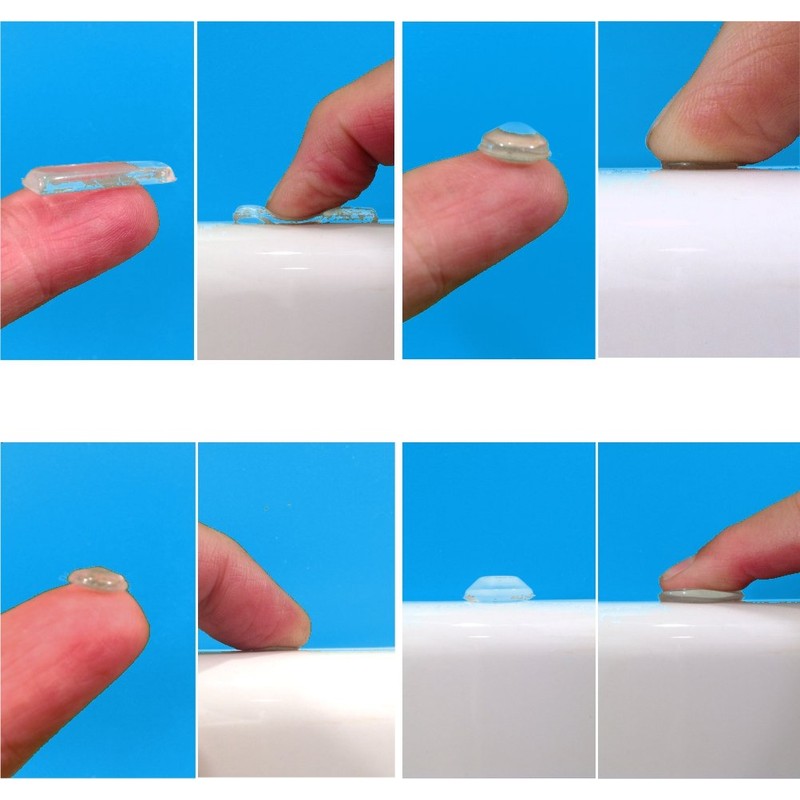 HushBumps Ultra-Quiet Gel Bumpers - 104 Piece Value Pack -