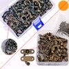 20 Pieces Jewelry Box Hinges and Latches - Thickened Solid