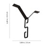 Angoily Pack of 2 rain chain adapter hooks for gutters,