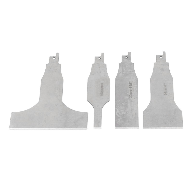 4PCS Reciprocating Saw Scraper Blade Multifunctional Stainless Steel Tile Cleaning