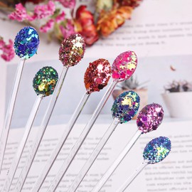 BQAN 8 Boxes Holographic Nail Art Sequins Glitter Kits, 3D Nails Glitters Metallic Shining Flakes Acrylic Powder Dust Sequins Glitter for Nails Decoration Holographic Manicure