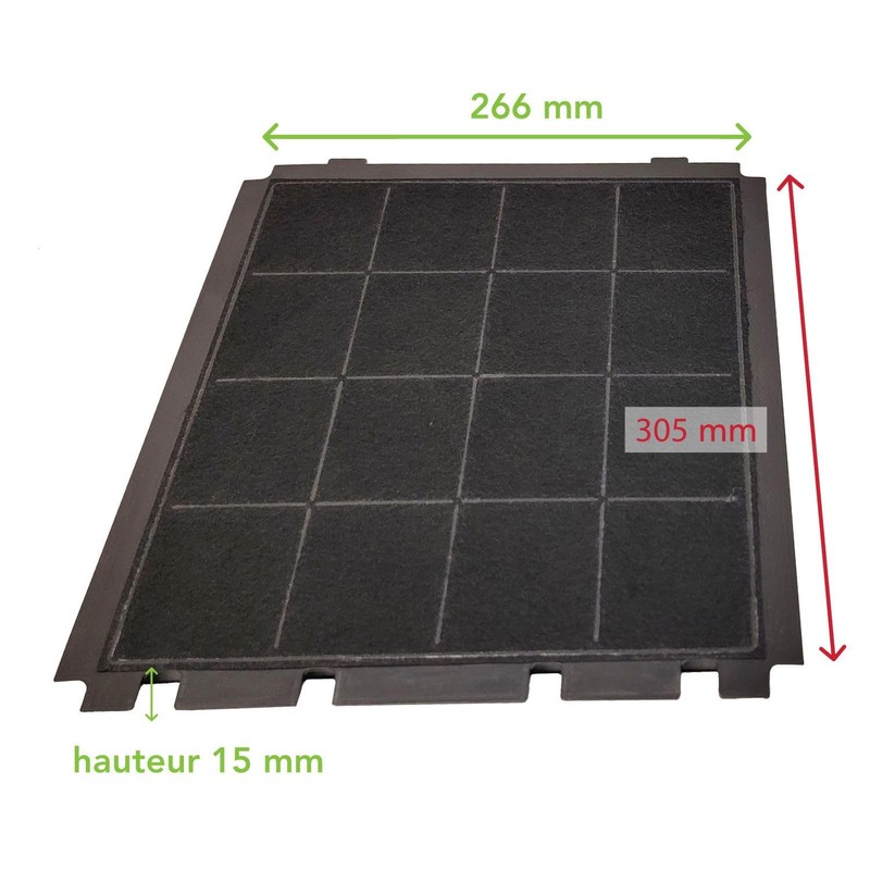 AirForce Carbon Filter 305 x 266 x 155 mm