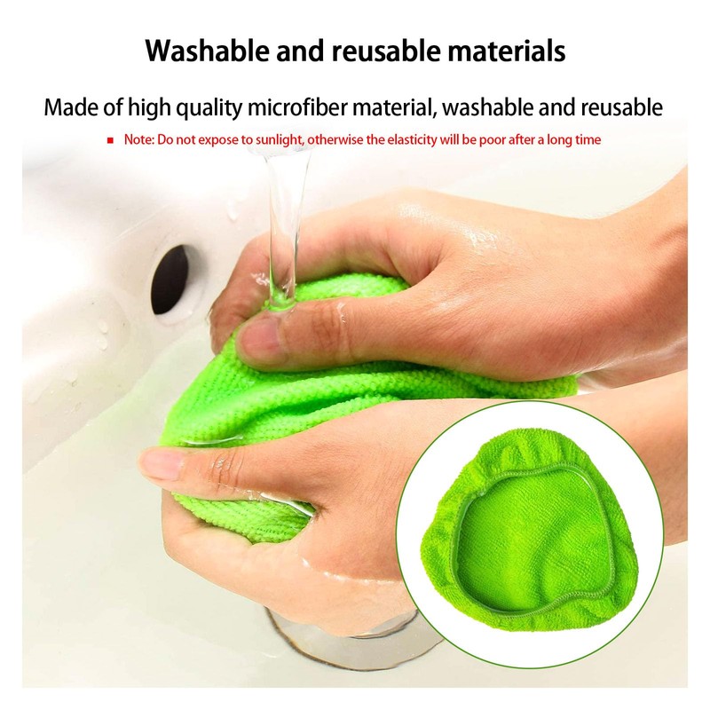 Ziciner 12 PCS Car Care Microfiber Cloths for Windshield Cleaner,