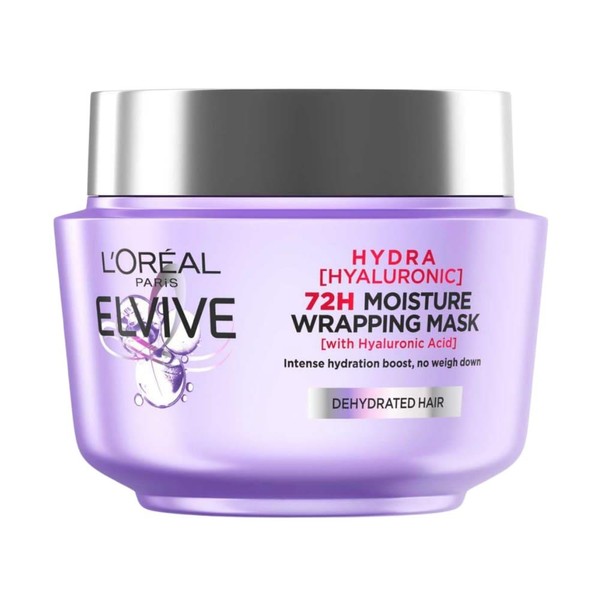 L'Oreal Elvive Hydra Hyaluronic Hair Mask For Dehydrated Hair 300ml