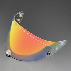 MTDVZR HJ-26 Helmet Visor Replacement,UV Protection Helmet Face Shield Compatible with HJC Rpha 70,Rpha 70 St,Rpha 11,Rpha 11 Pro,HJ-26St (Revo Clear Red-Day&Night Use)