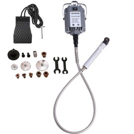 VOTOER 1000W Hanging Flex Shaft Die Grinder Sander Polisher Rotary Tool, Foot Pedal Control, Extendable Polising Handle, Forward and Reverse Rotation