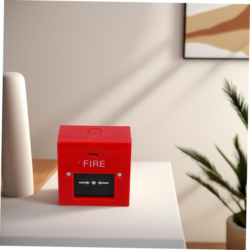 Zerodeko Wired Emergency Alarm Button Glass Break Safety Device for