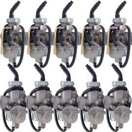 Unbranded 10XPZ20 Carburetor For 49cc 70cc 90cc 100cc 110cc 125cc Coolster NST Chinese ATV