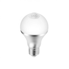 Led Sensor Light Bulb 9W 1000LM 6500K E27 Dusk To Dawn Automatic On Off Indoor Outdoor UseWattage: 9W